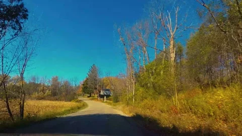 AutumnDrive28 Stock Footage 142100302
