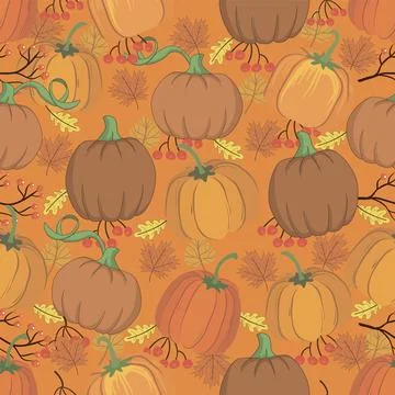 AutumnPattern Stock Illustration