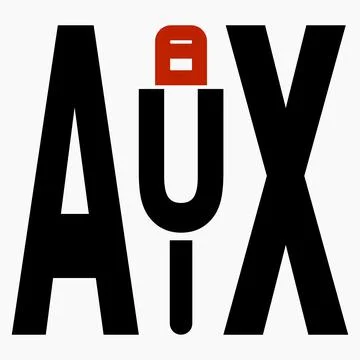 AUX audio icon Stock Illustration