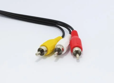 AV connector Stock Photos