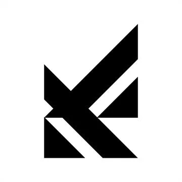 AV, VA initials geometric letter company logo Illustrazione stock