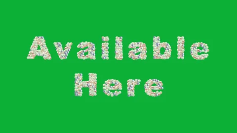 Available Here Colorful Text Loop Animation Techniques for Ads 库存影片 253458823