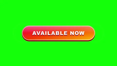 Available now animated button overlay with gradient style on green screen b.. Stock Footage 337558400