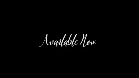 Available Now Calligraphy Grunge Dissolve Transition on Black Background Stock Footage 142700381