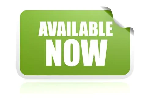 Available now Stock-Illustration