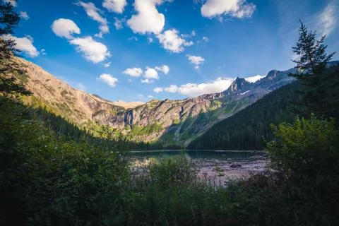 Avalanche Lake Stock Photos