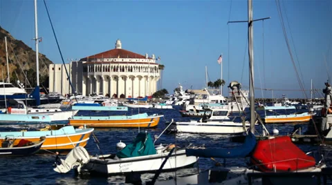 Avalon Harbor 04 HD 스톡 동영상 35596297