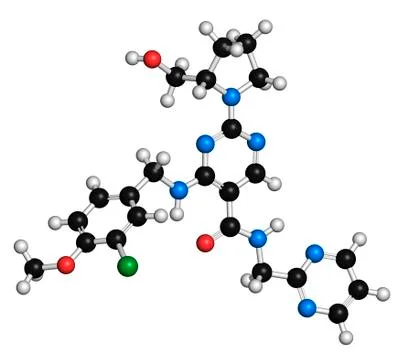 Avanafil erectile dysfunction drug Illustrazione stock
