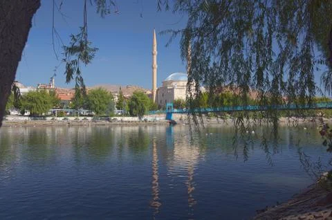 Avanos with the Red River. Stock Photos