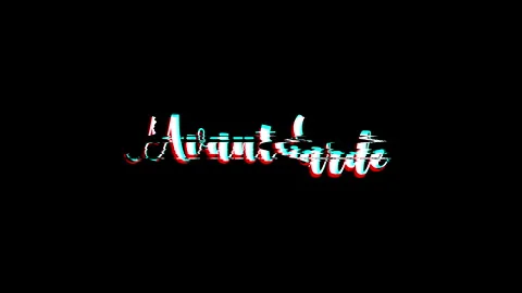 Avant Garde Calligraphy Glitch Effect Transition Stock Footage 142586332