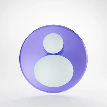 Avatar 3d rendering Stock-Illustration