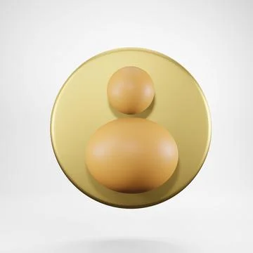 Avatar 3d rendering Stock Illustration