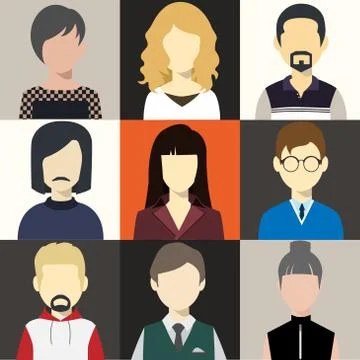 Avatar icon Stock Illustration