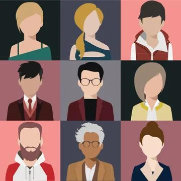 Avatar icon Stock Illustration