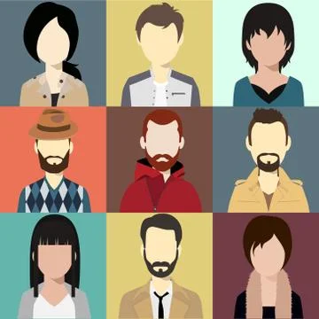 Avatar icon Stock Illustration