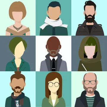 Avatar icon Stock Illustration