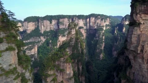 The Avatar Mountains of China 10 Stock Footage 314597300