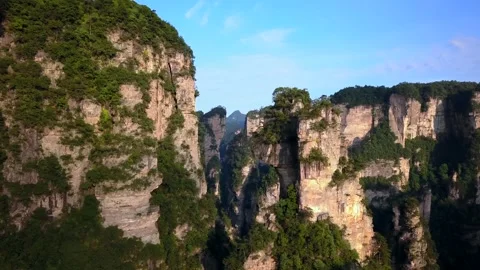 The Avatar Mountains of China 11 Stock Footage 314597312