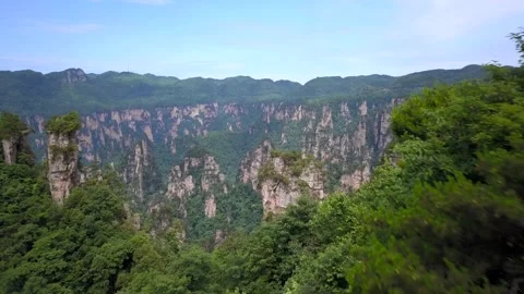 The Avatar Mountains of China 7 Stock Footage 314597294