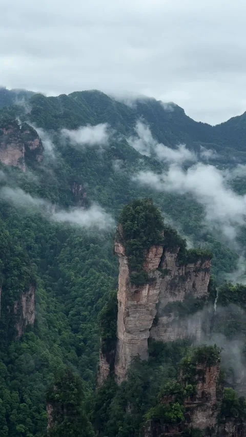 Avatar mountains landscape Stock-Footage 337646442
