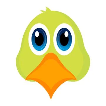 Avatar of a parrot Stock Illustration