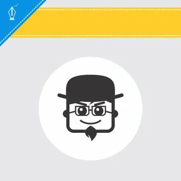 Avatar portrait Ilustração Stock