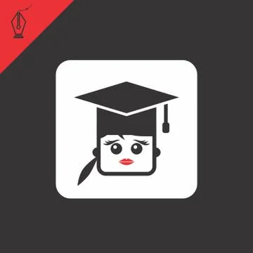 Avatar portrait Stock Illustration