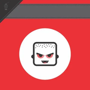 Avatar portrait Illustrazione stock