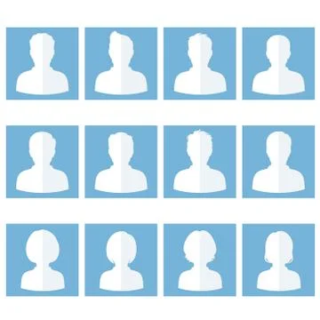 Avatars Stock Illustration