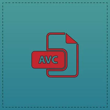 AVC computer symbol Illustrazione stock