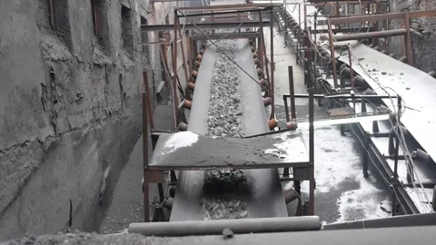 Avdeevka coke plant Video stock 70560260