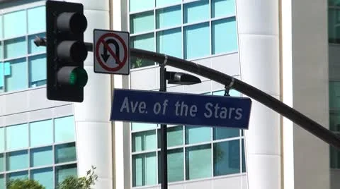 Ave of the stars Stock-Footage 8911761