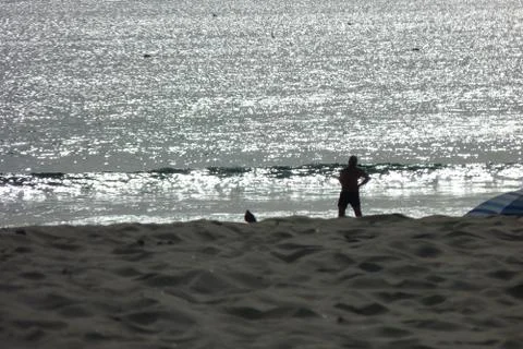 Aveiro beach Stock Photos