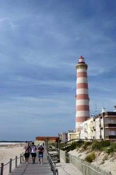 Aveiro beach Stock Photos