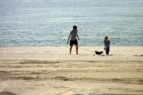 Aveiro beach Stock Photos