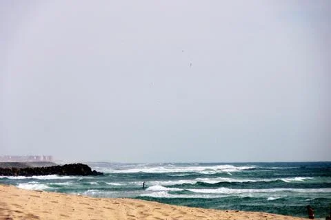 Aveiro beach Stock Photos
