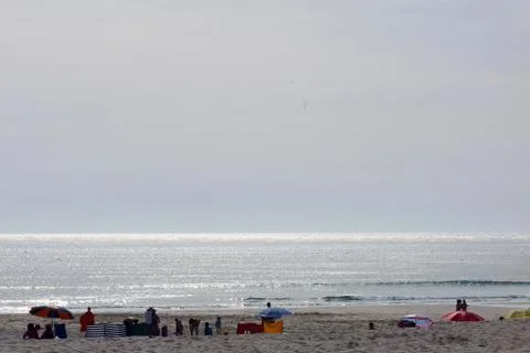 Aveiro beach Stock Photos