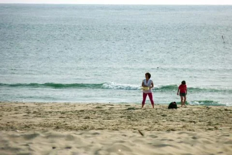 Aveiro beach Stock Photos