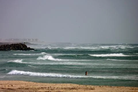 Aveiro beach Stock Photos
