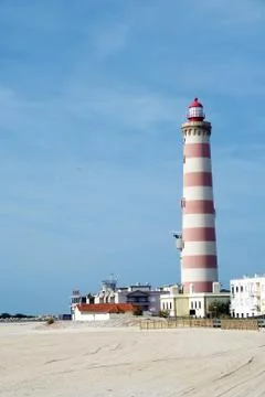 Aveiro beach Stock Photos