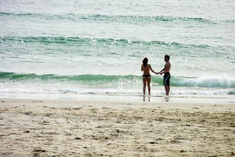 Aveiro beach Stock Photos