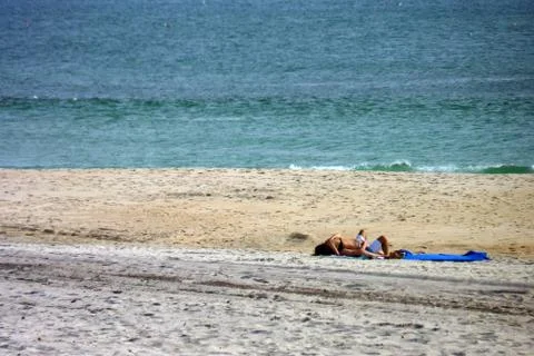 Aveiro beach Stock Photos