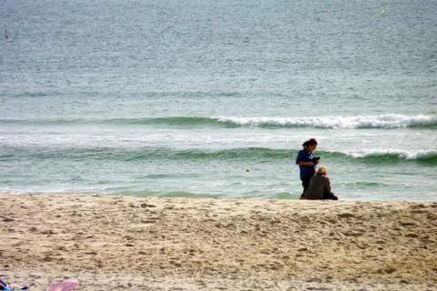 Aveiro beach Stock Photos