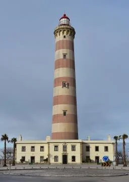 Aveiro Lighthouse Stock Photos