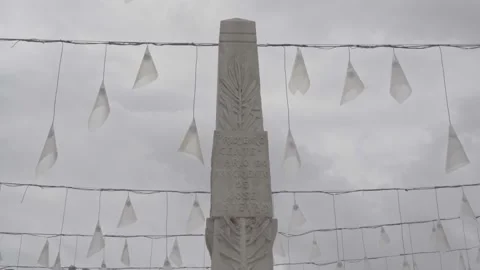 Aveiro - Obelisco da Liberdade Stock Footage 237395380