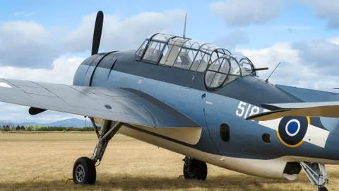 Avenger cockpit Fotos Stock