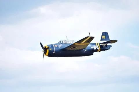 Avenger Fly By Stockfoto's