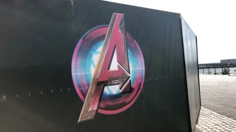 AVENGERS STATION Stock Footage 135655286