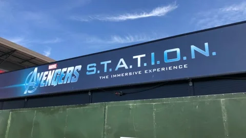 AVENGERS STATION Stock Footage 135655342
