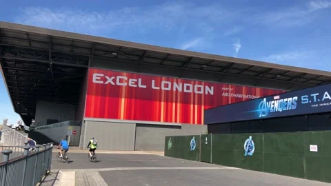 AVENGERS STATION Stock Footage 135655400